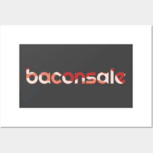 Baconsale - Small Logo Posters and Art